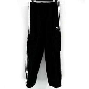 adidas Originals Men’s Adicolor Classics 3-Stripes Cargo Pants Black Size Small
